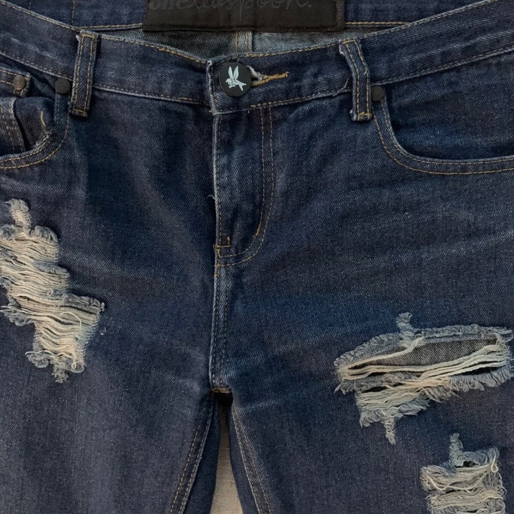 One Teaspoon Womens 28 Jeans Ankle Zip - Picture 4 of 5